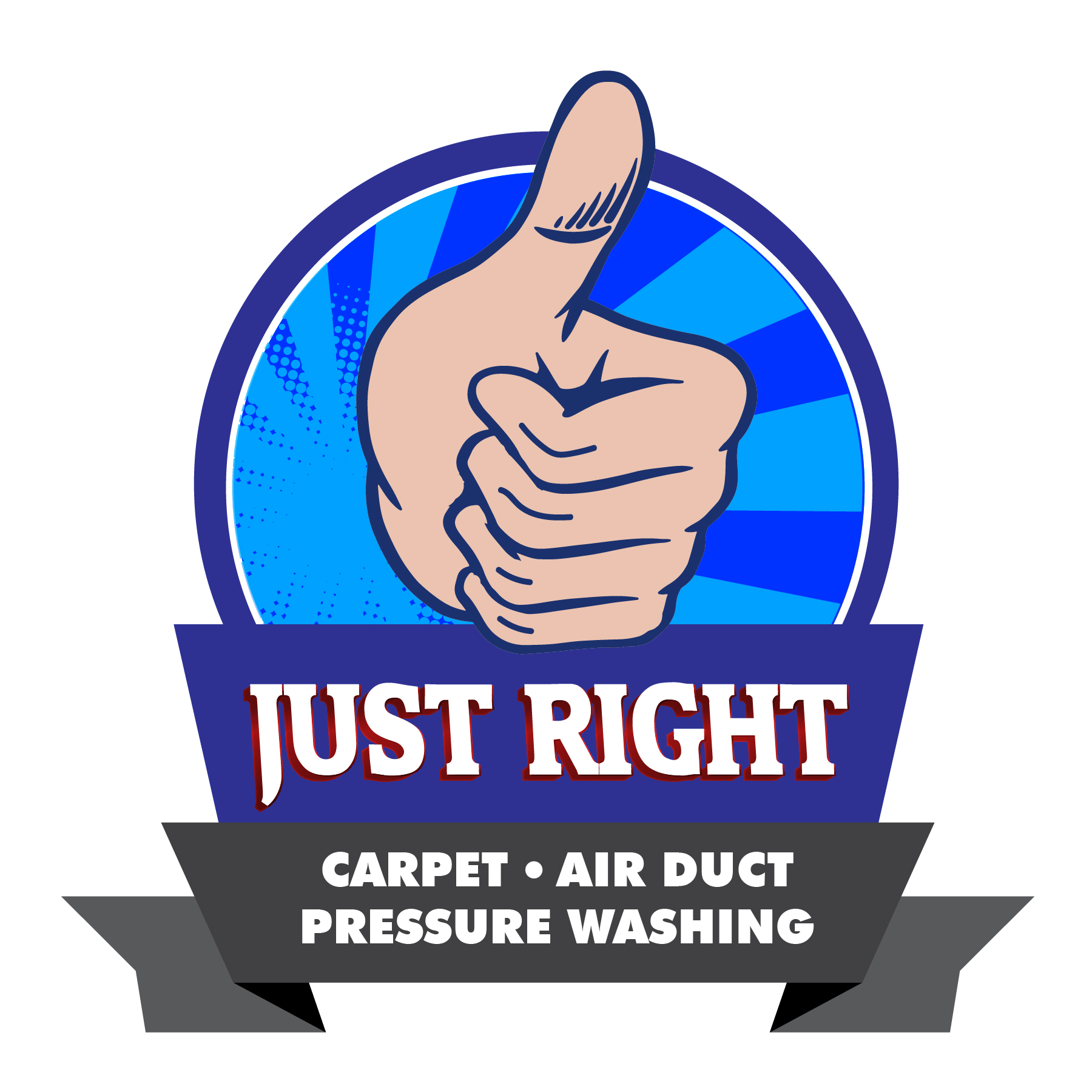 Just Right Carpet Cleaning Logo